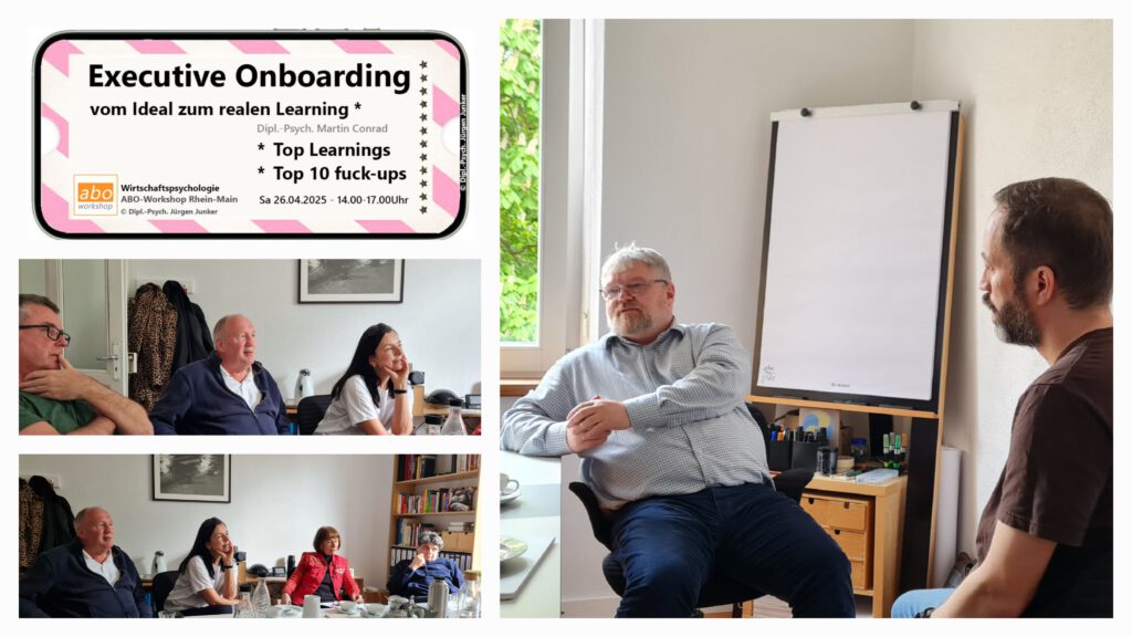 Executive Onboarding Wirtschaftspsychologie Rhein-Main Dipl.-Psych. Jürgen Junker